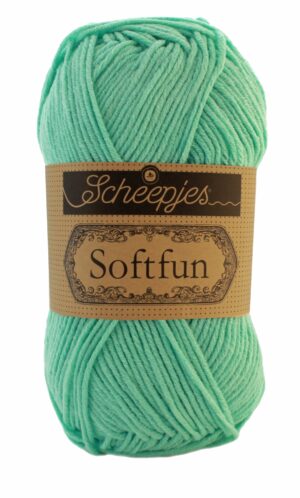 Scheepjes Softfun 2615 Mintgroen-0