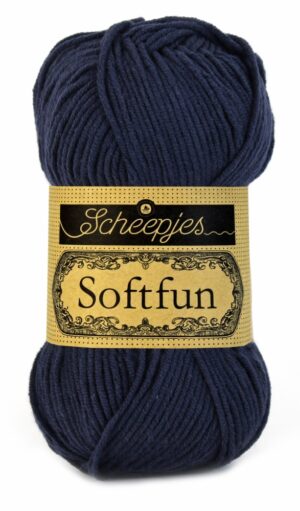 Scheepjes Softfun 2401 donkerblauw-0