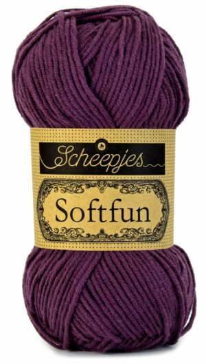 Scheepjes Softfun 2493 aubergine-0