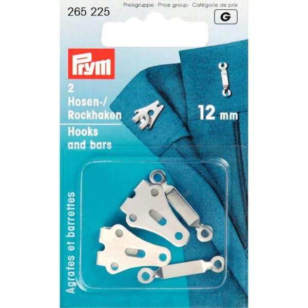 Broek en Rokhaken 12 mm Prym 265 225