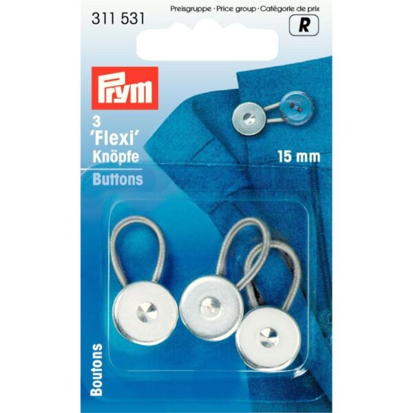 Flexiknopen 15 mm Prym 311 531