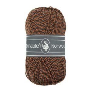 Durable Norwool M884 Bruin Grijs Zwart