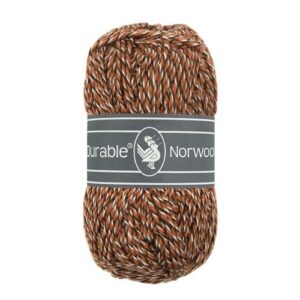 Durable Norwool M987 Bruin Zwart Wit