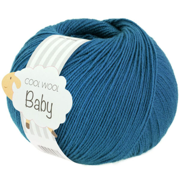 Cool Wool Baby 326 Petrolblauw