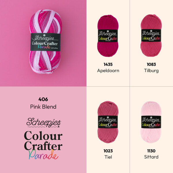 Colour Crafter Parade 406 Pink Blend